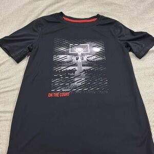 Black boys athletic t shirt